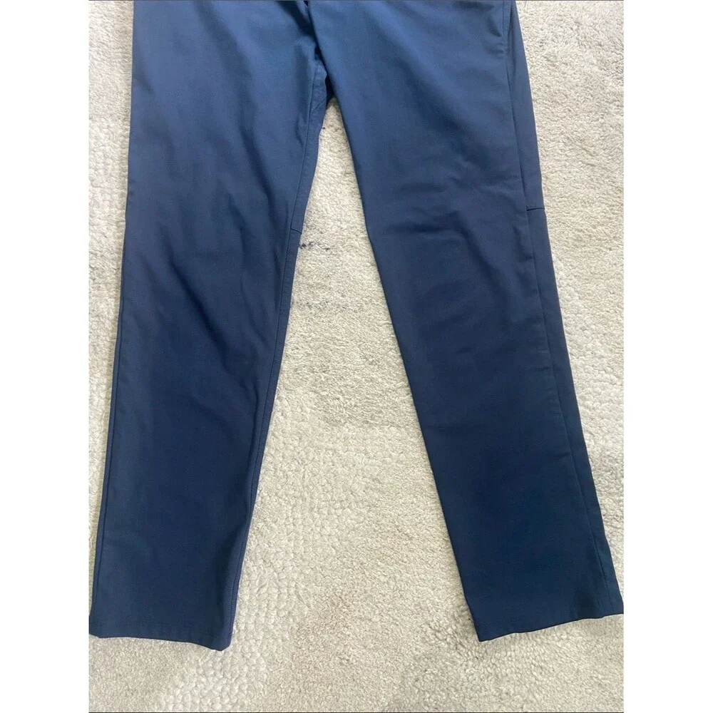 Men's Lululemon ABC 5 pocket Pants Navy Warpstreme